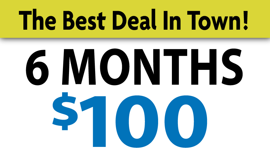 Xtreme special offer showing 6 months for $100